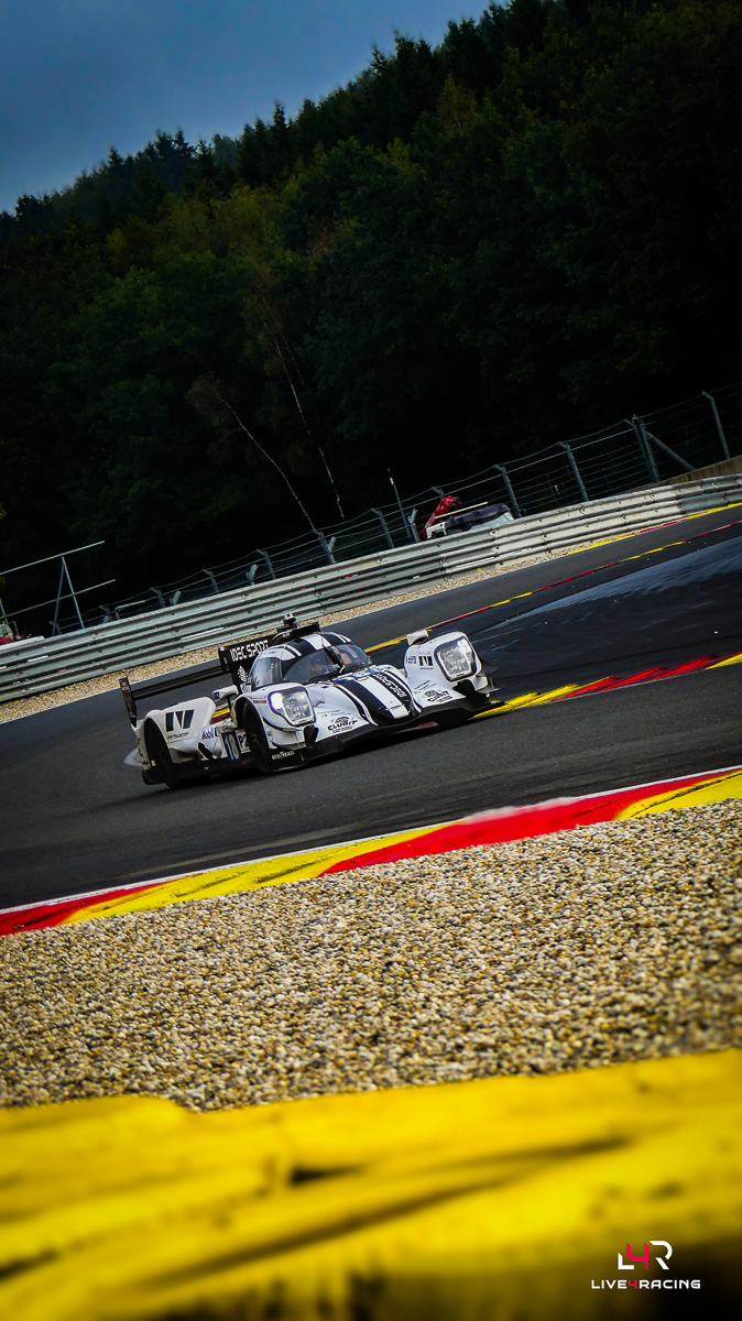 Jamie Chadwick, Laurents Hörr and Valerio Rinicella driving an ORECA 07 at 4 hours of Spa Francorchamps 2026.