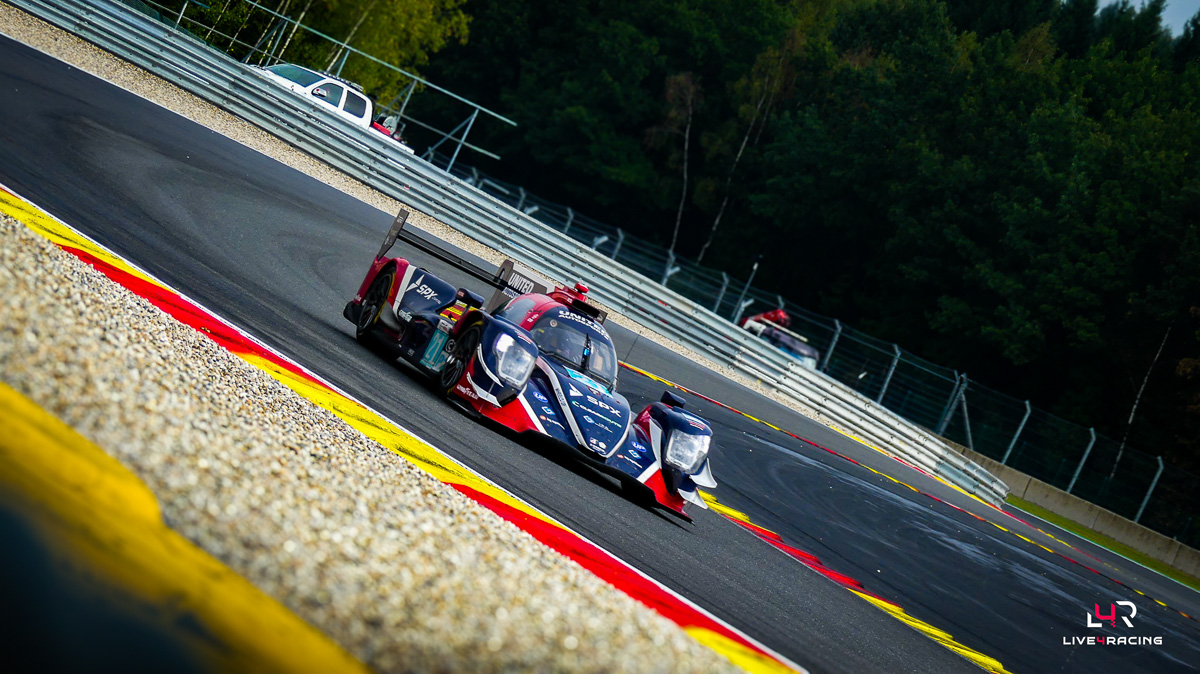 Oliver Jarvis, Marino Sato et Daniel Schneider au volant d’une ORECA 07 lors de l’épreuve 4 hours of Spa Francorchamps 2026.