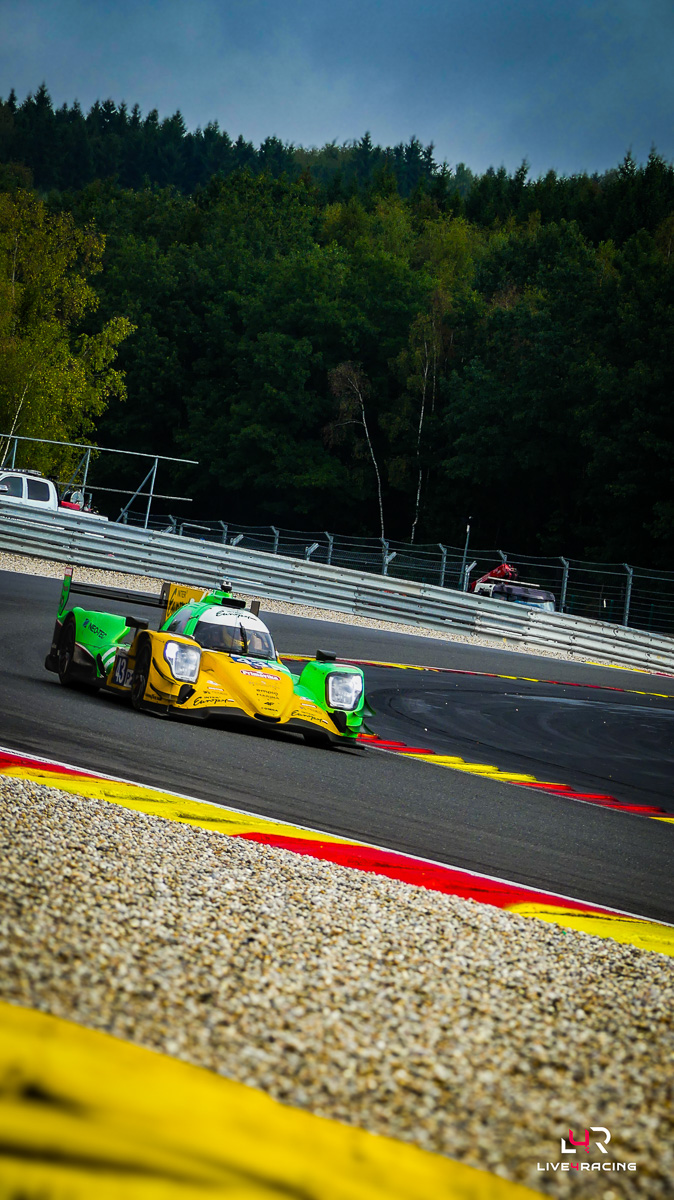 Tom Dillmann, Jakub Smiechowski and Nicholas Yelloly driving an ORECA 07 at 4 hours of Spa Francorchamps 2026.