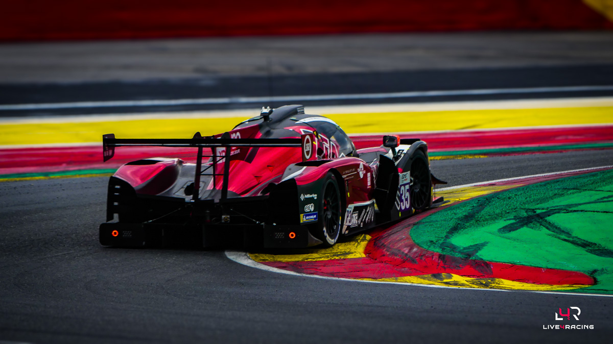 Lucas Fecury, Sebastian Gravlund et Terrence Woodward au volant d’une Ligier JS P325 lors de l’épreuve 4 hours of Spa Francorchamps 2026.