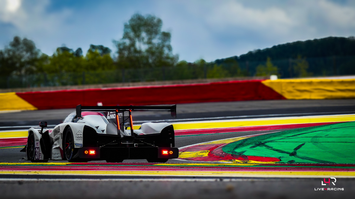 Grégory De Sybourg, Ralph Meichtry et Lenny Ried au volant d’une Ligier JS P325 lors de l’épreuve 4 hours of Spa Francorchamps 2026.