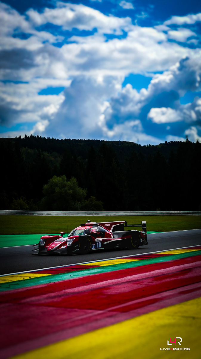 Ryan Cullen, Pietro Fittipaldi et Vladislav Lomko au volant d’une ORECA 07 lors de l’épreuve 4 hours of Spa Francorchamps 2026.