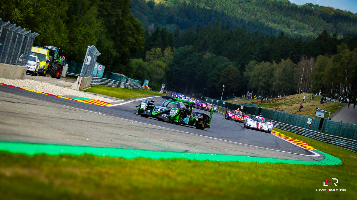 Doriane Pin, Giorgio Roda et Richard Verschoor au volant d’une ORECA 07 lors de l’épreuve 4 hours of Spa Francorchamps 2026.