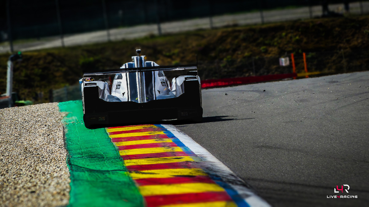 Jamie Chadwick, Laurents Hörr and Valerio Rinicella driving an ORECA 07 at 4 hours of Spa Francorchamps 2026.