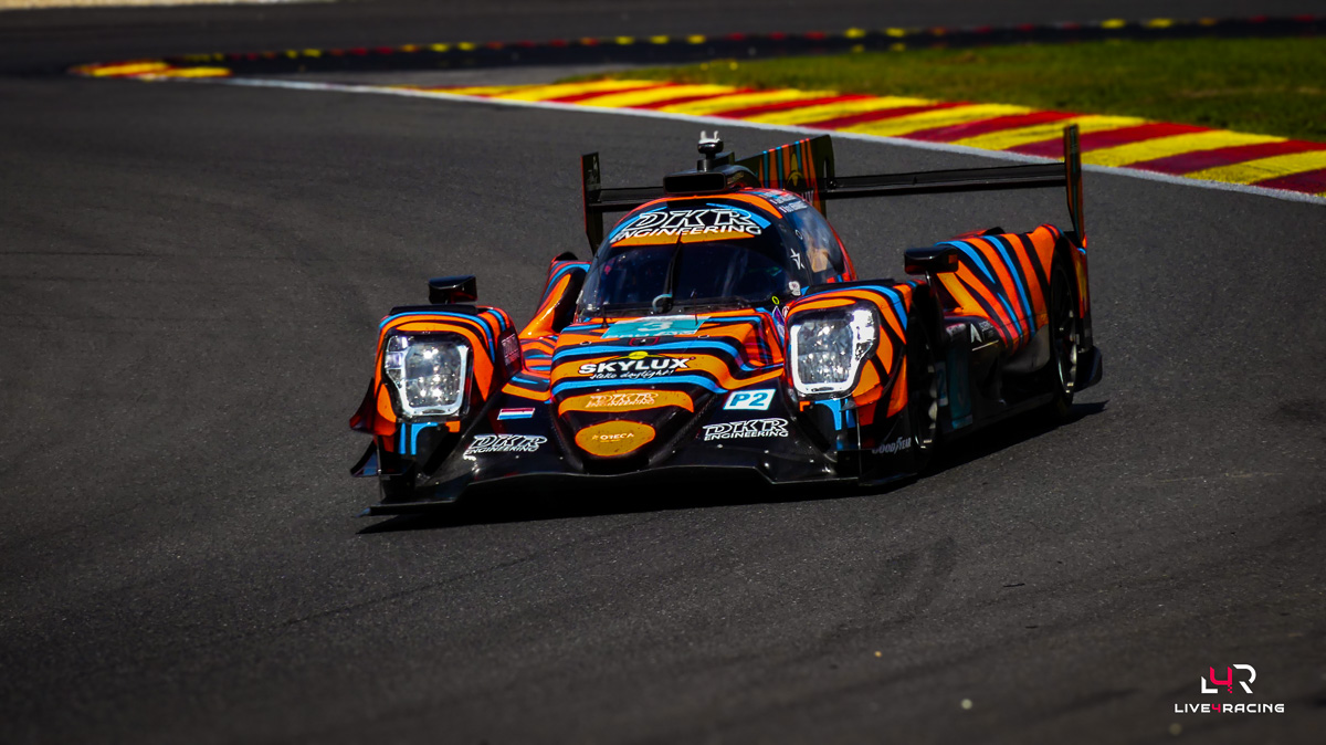 Wyatt Brichacek, Romain Favre et Antti Rammo au volant d’une Ligier JS P325 lors de l’épreuve 4 hours of Spa Francorchamps 2026.