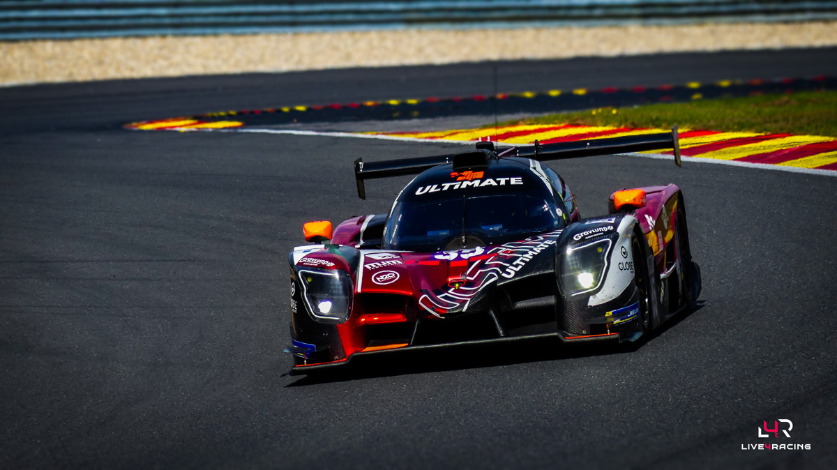 Lucas Fecury, Sebastian Gravlund and Terrence Woodward driving a Ligier JS P325 at 4 hours of Spa Francorchamps 2026.