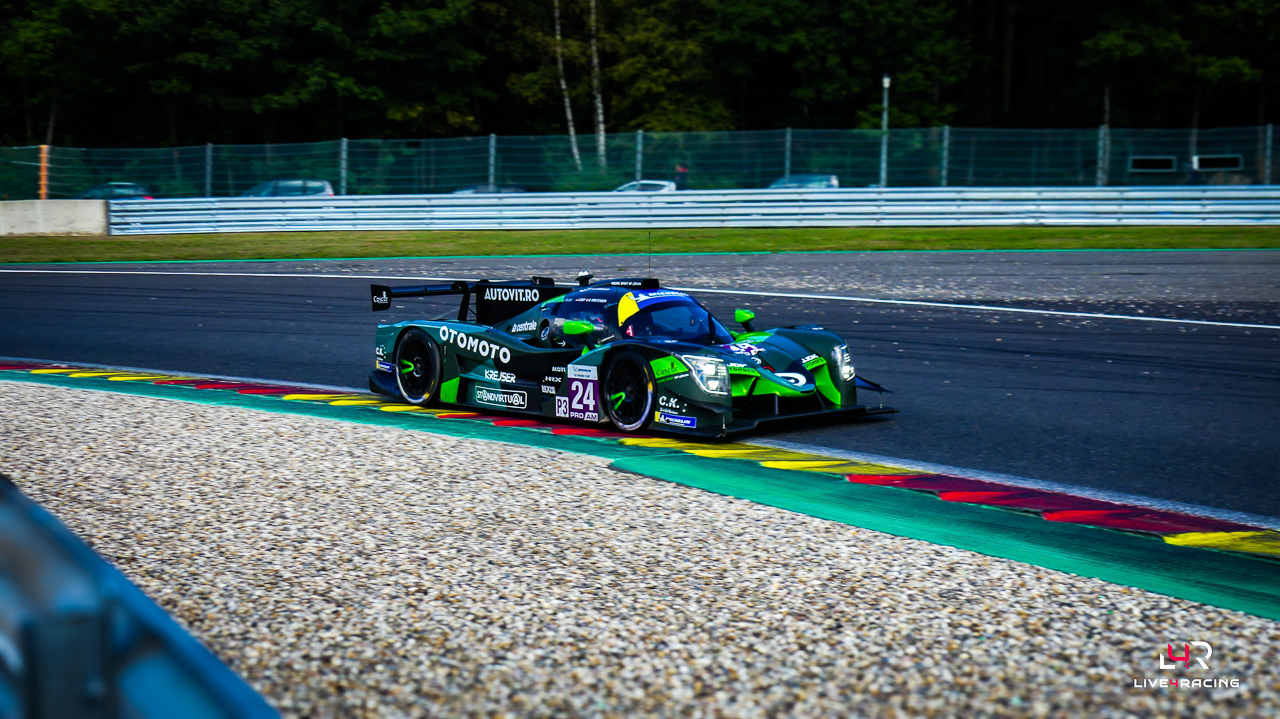 Christian Gisy and Oskar Kristensen driving a Ligier JS P325 at 4 hours of Spa Francorchamps 2026.