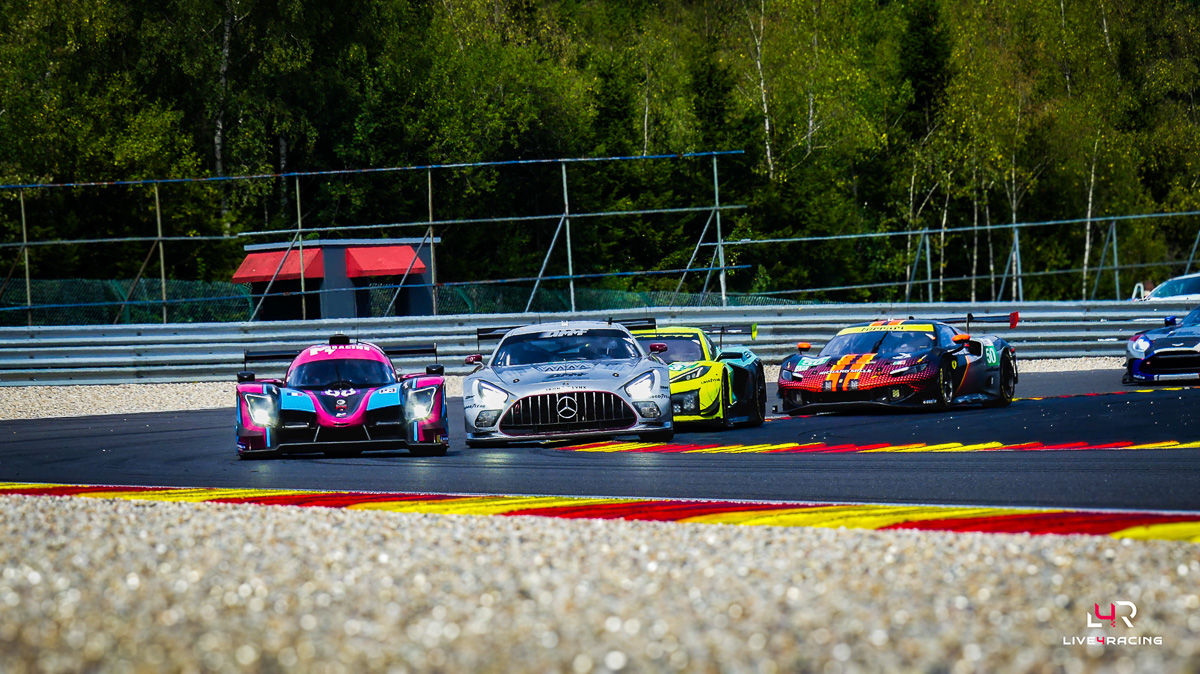 Ferrari 296 LMGT3 Evo of Richard Mille AF Corse at 4 hours of Spa Francorchamps 2026.