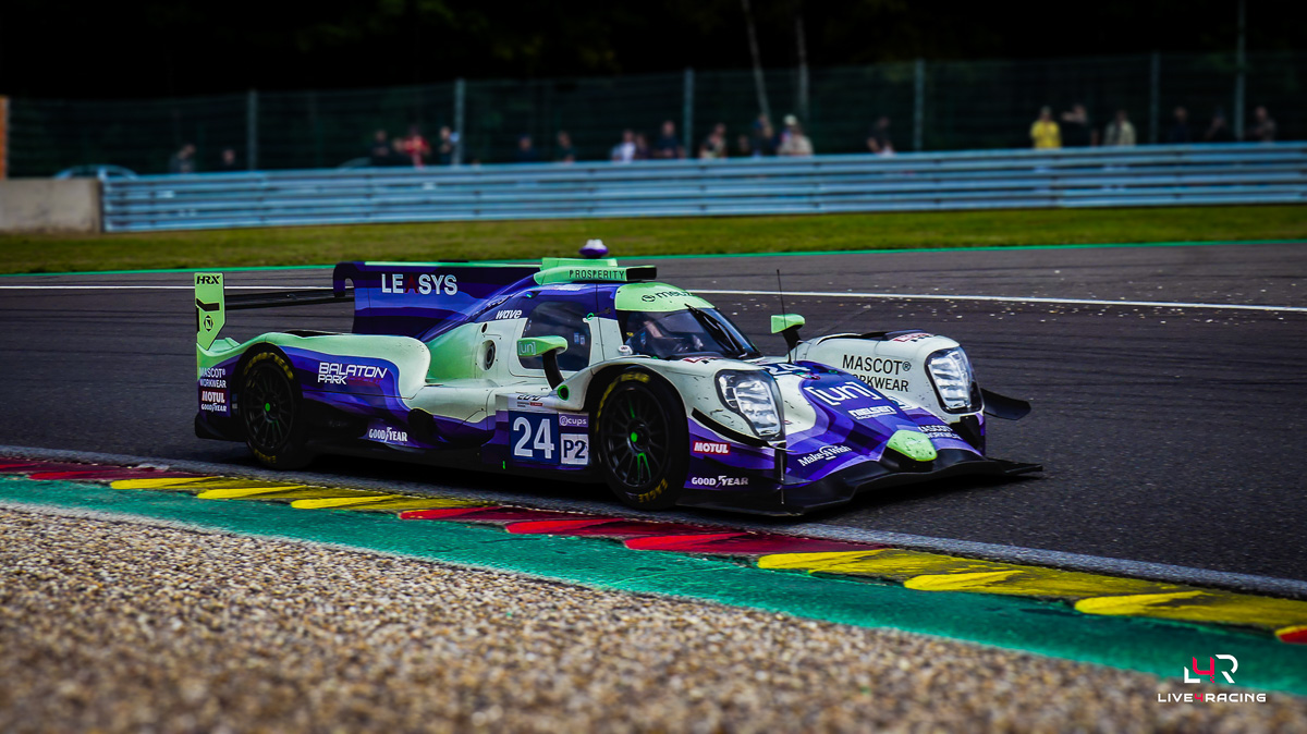Jack Doohan, Roy Nissany et Edward Pearson au volant d’une ORECA 07 lors de l’épreuve 4 hours of Spa Francorchamps 2026.
