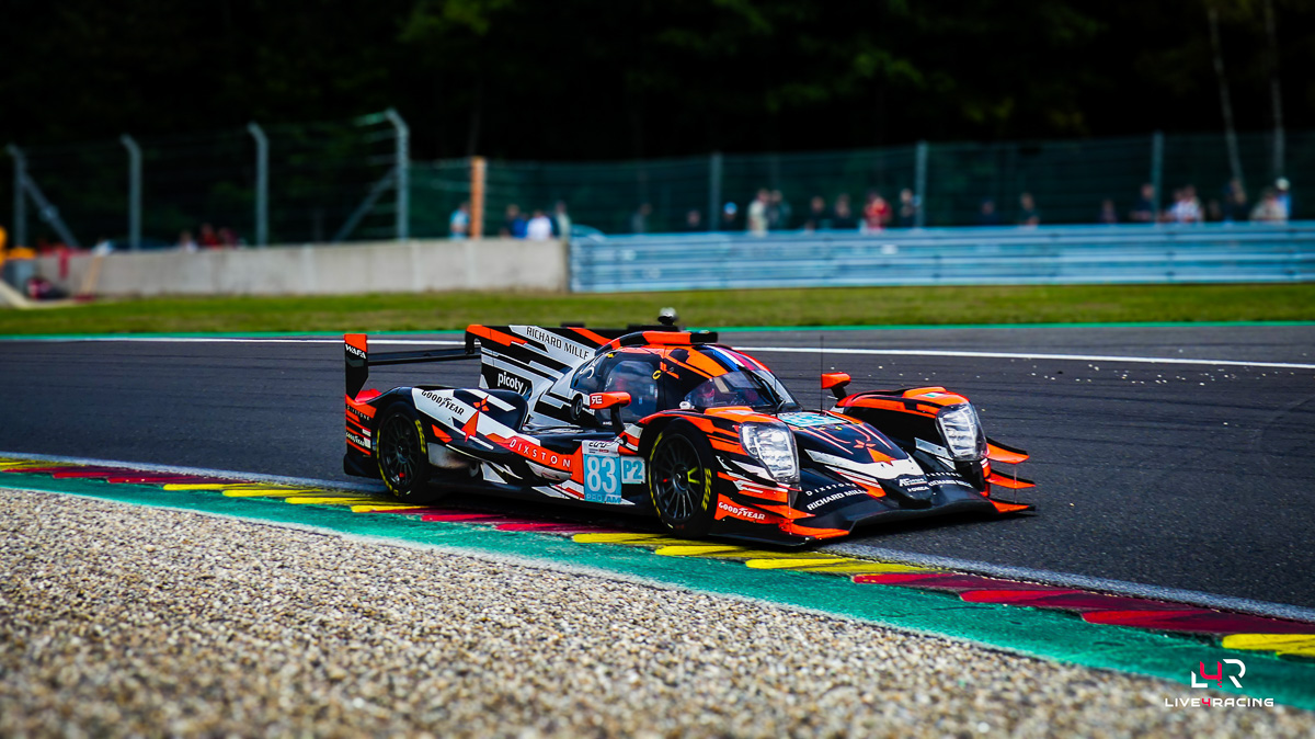 Antonio Fuoco, François Perrodo and Matthieu Vaxivière driving an ORECA 07 at 4 hours of Spa Francorchamps 2026.