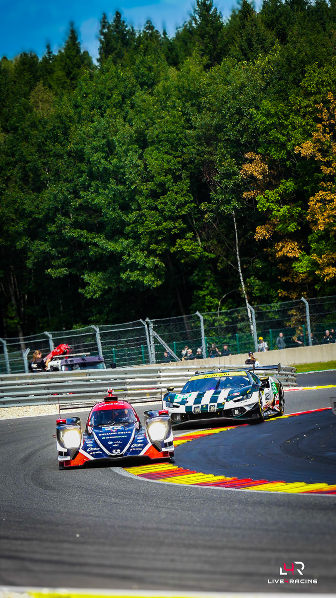 Duncan Cameron, Matthew Griffin and David Perel driving a Ferrari 296 LMGT3 Evo at 4 hours of Spa Francorchamps 2026.