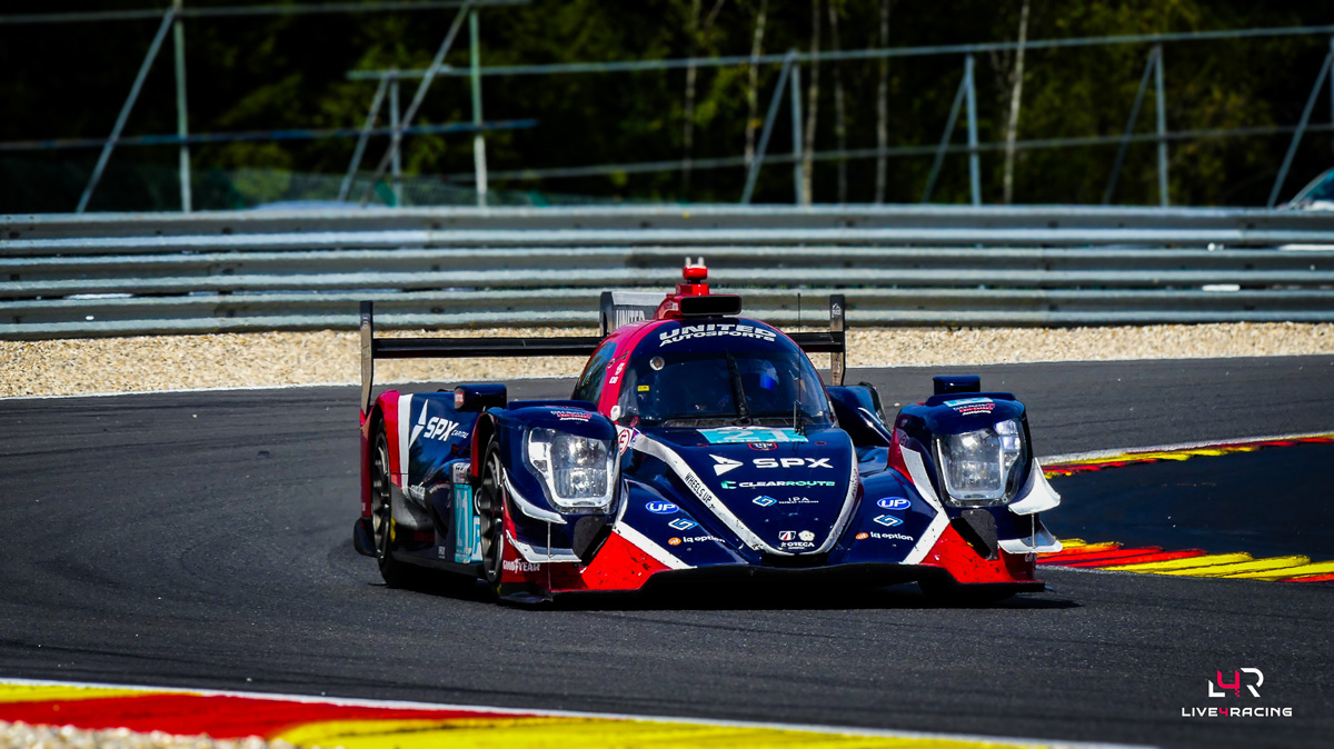 Oliver Jarvis, Marino Sato et Daniel Schneider au volant d’une ORECA 07 lors de l’épreuve 4 hours of Spa Francorchamps 2026.