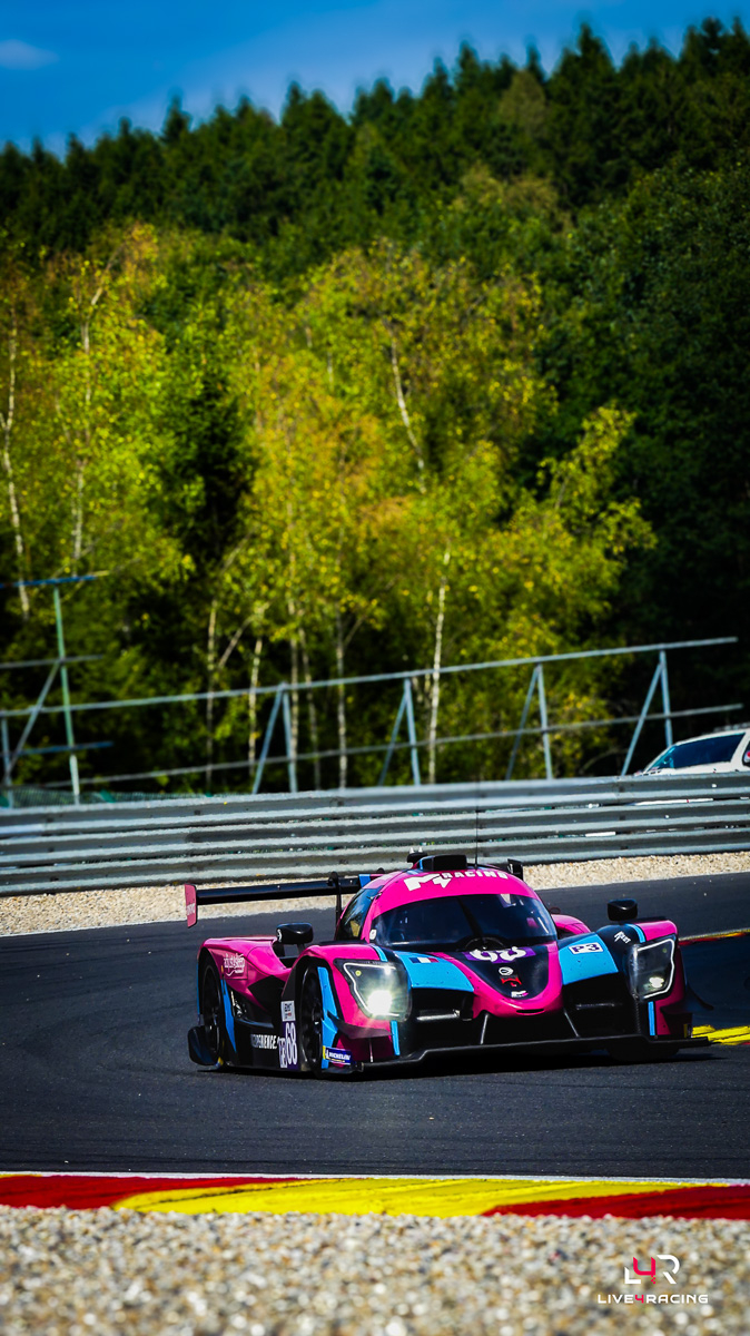 Nick Adcock, Alfie Briggs and Thomas Imbourg driving a Ligier JS P325 at 4 hours of Spa Francorchamps 2026.