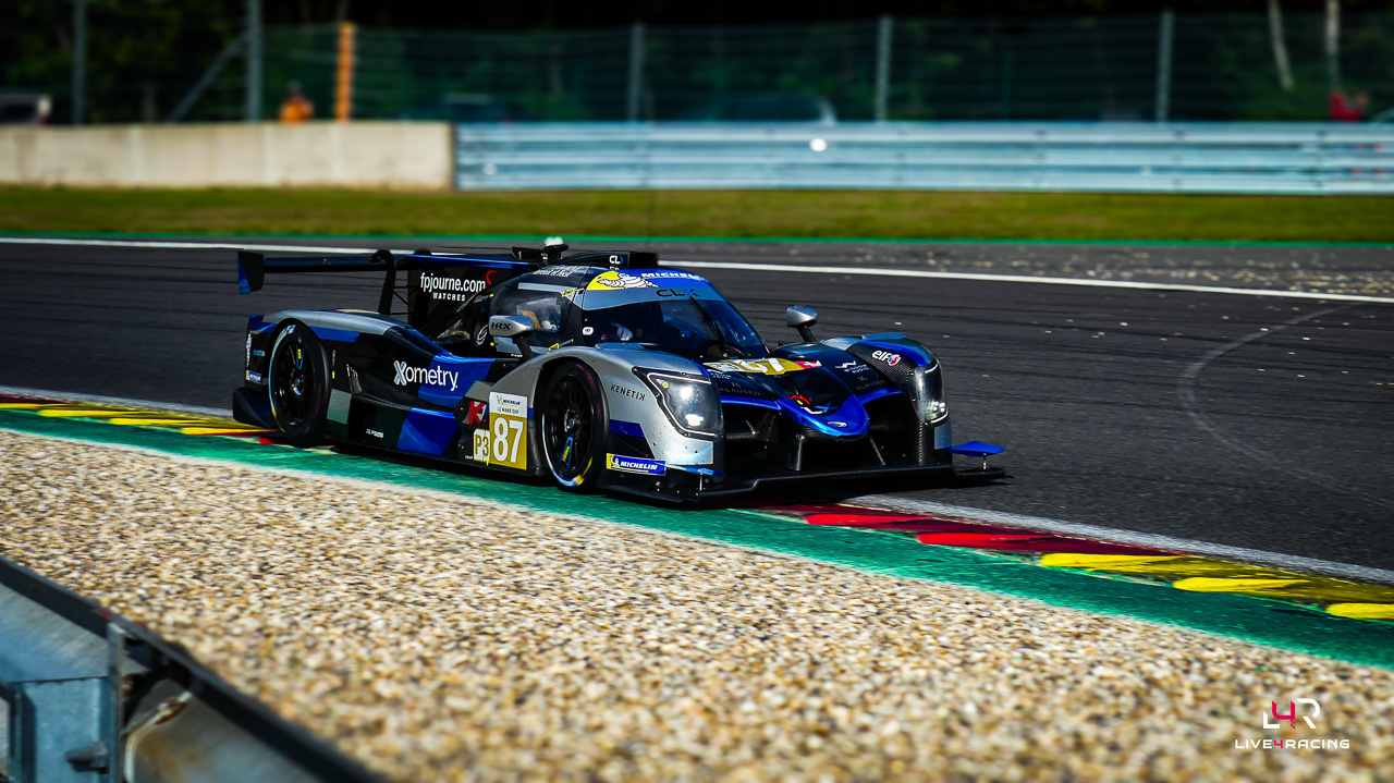 Alexander Jacoby and Kevin Rabin driving a Ligier JS P325 at 4 hours of Spa Francorchamps 2026.
