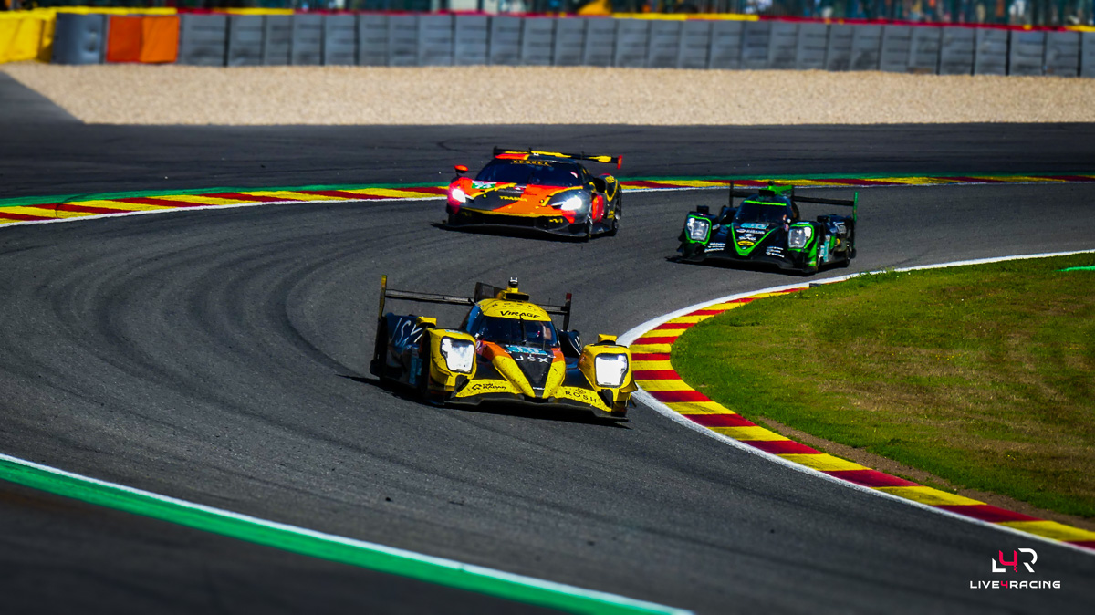 Manuel Espírito Santo, John Falb and Rik Koen driving an ORECA 07 at 4 hours of Spa Francorchamps 2026.