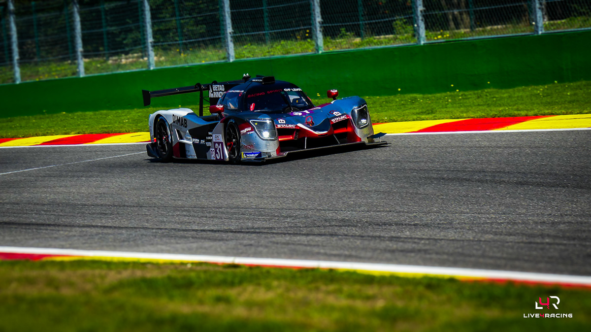 Grégory De Sybourg, Ralph Meichtry et Lenny Ried au volant d’une Ligier JS P325 lors de l’épreuve 4 hours of Spa Francorchamps 2026.