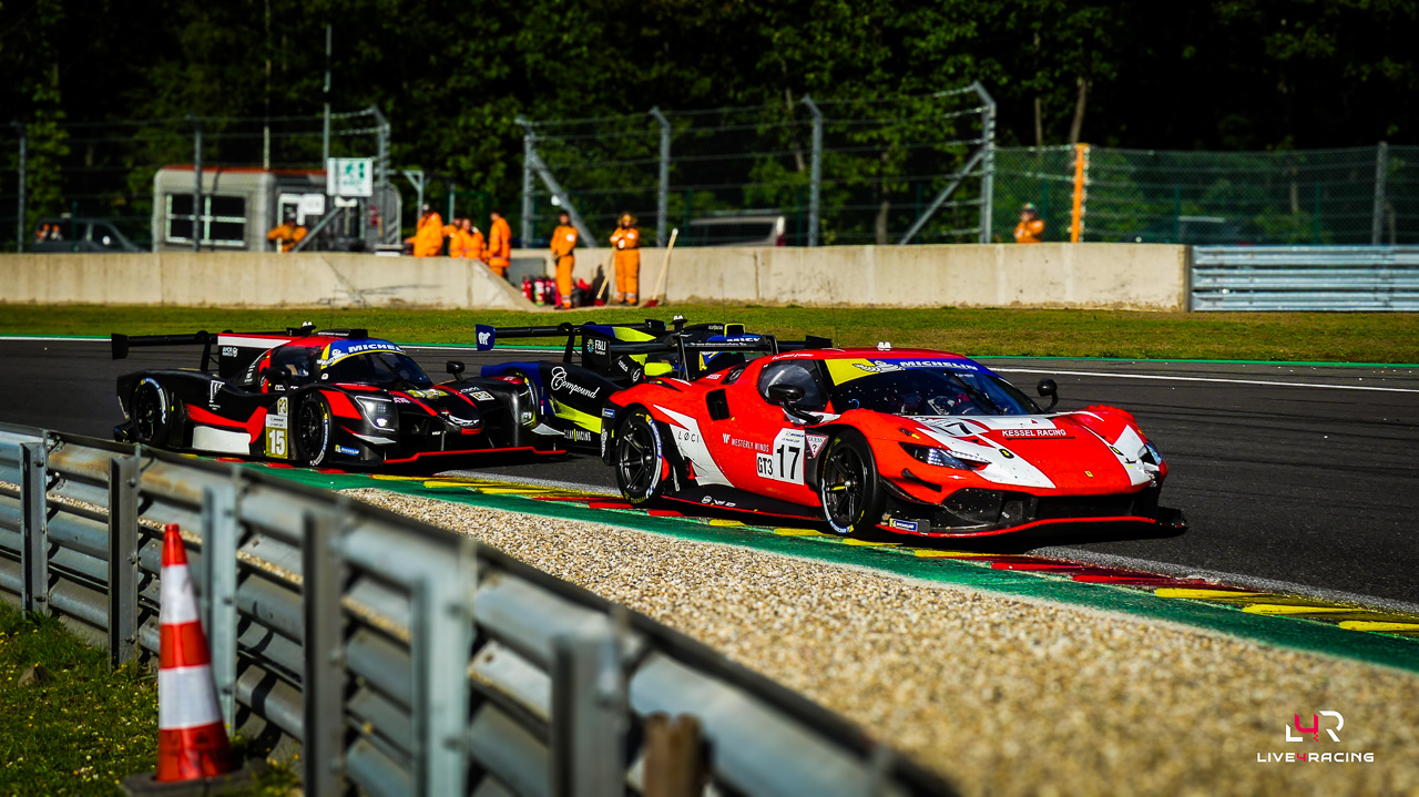 Ligier JS P325 of Vector Sport RLR at 4 hours of Spa Francorchamps 2026.
