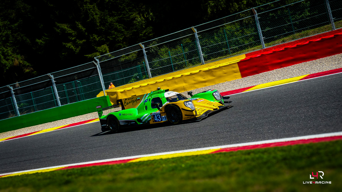 Tom Dillmann, Jakub Smiechowski and Nicholas Yelloly driving an ORECA 07 at 4 hours of Spa Francorchamps 2026.