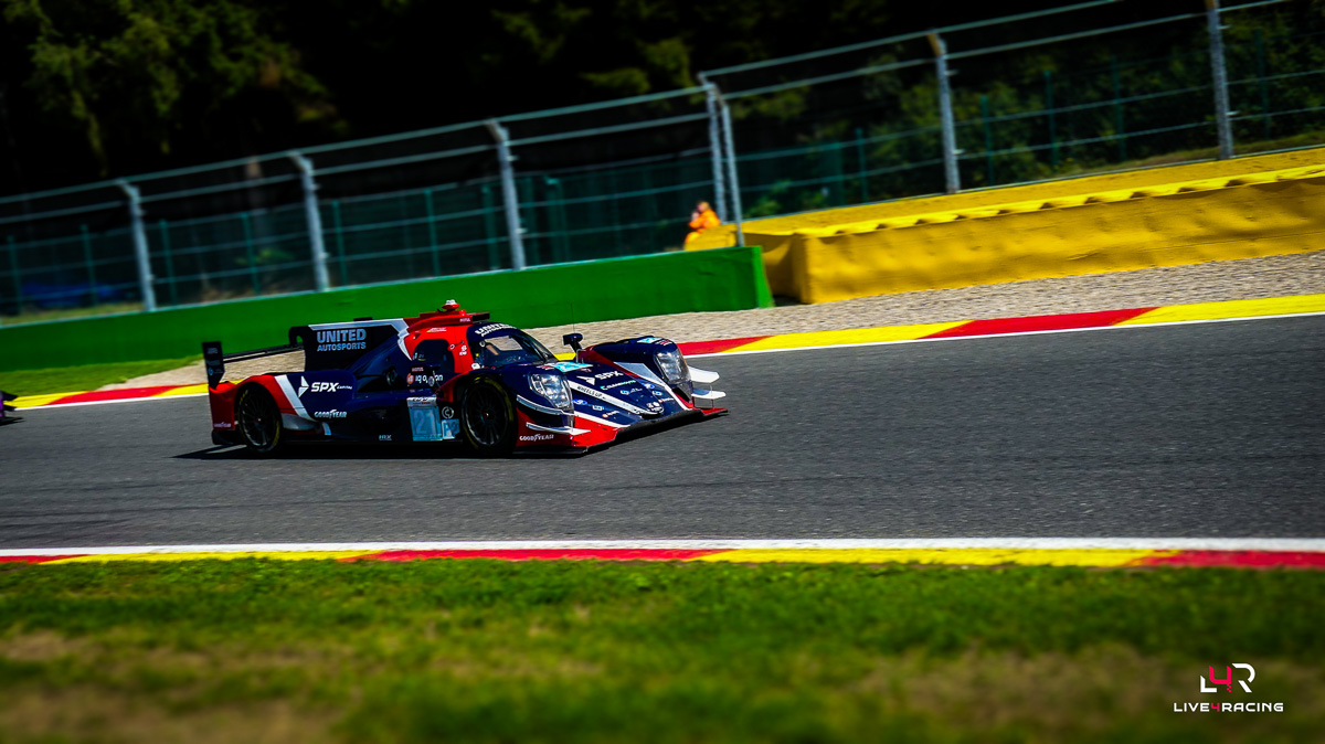 Oliver Jarvis, Marino Sato et Daniel Schneider au volant d’une ORECA 07 lors de l’épreuve 4 hours of Spa Francorchamps 2026.