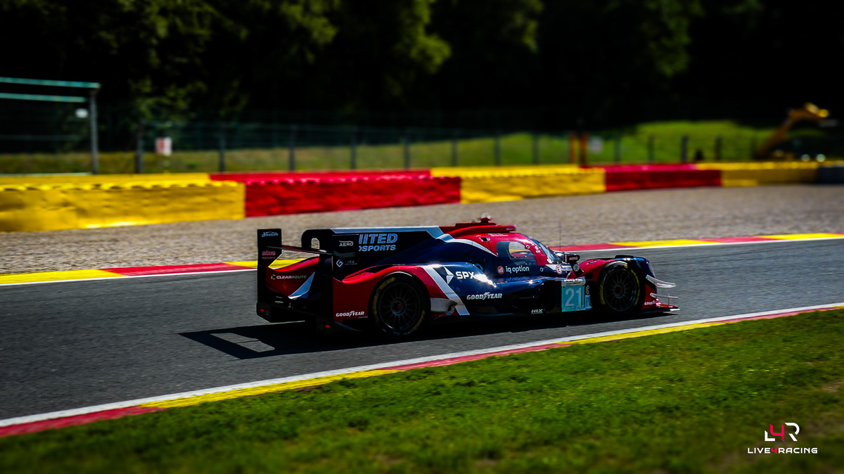 Oliver Jarvis, Marino Sato and Daniel Schneider driving an ORECA 07 at 4 hours of Spa Francorchamps 2026.