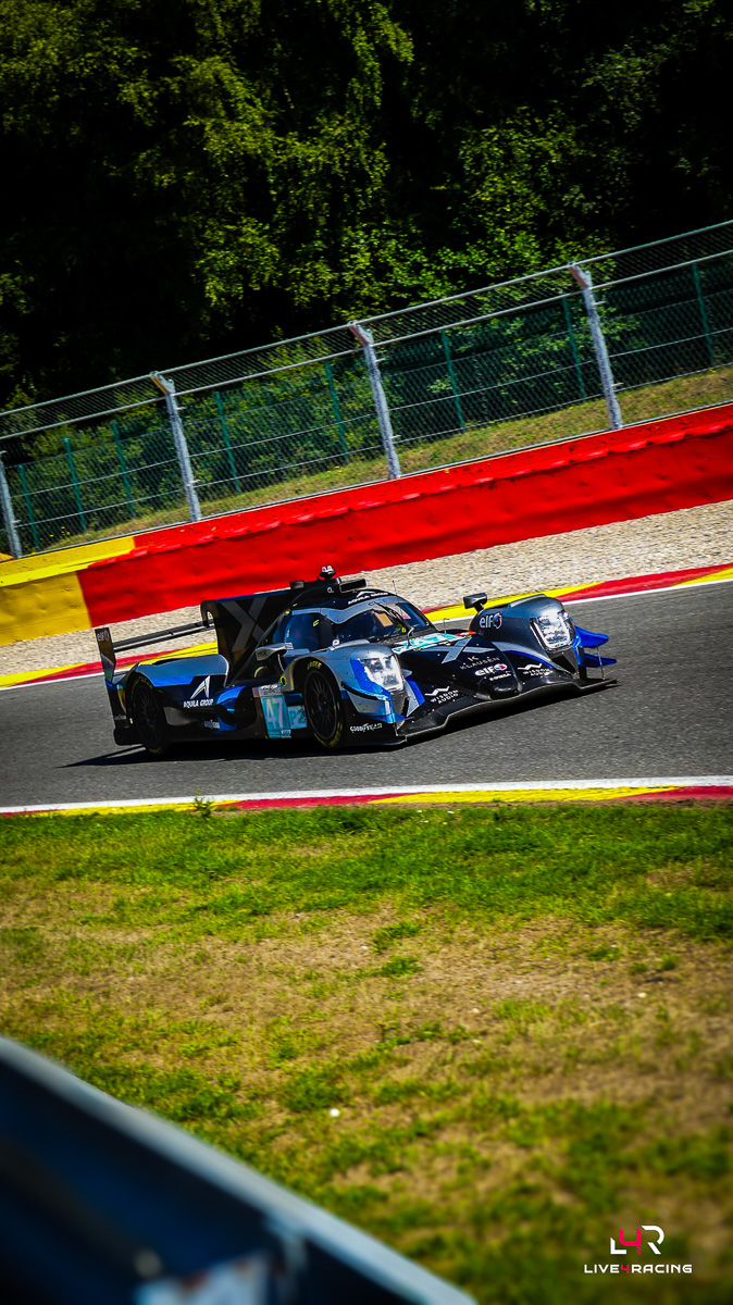 Ferdinand Habsburg, Georgios Kolovos and Charles Milesi driving an ORECA 07 at 4 hours of Spa Francorchamps 2026.