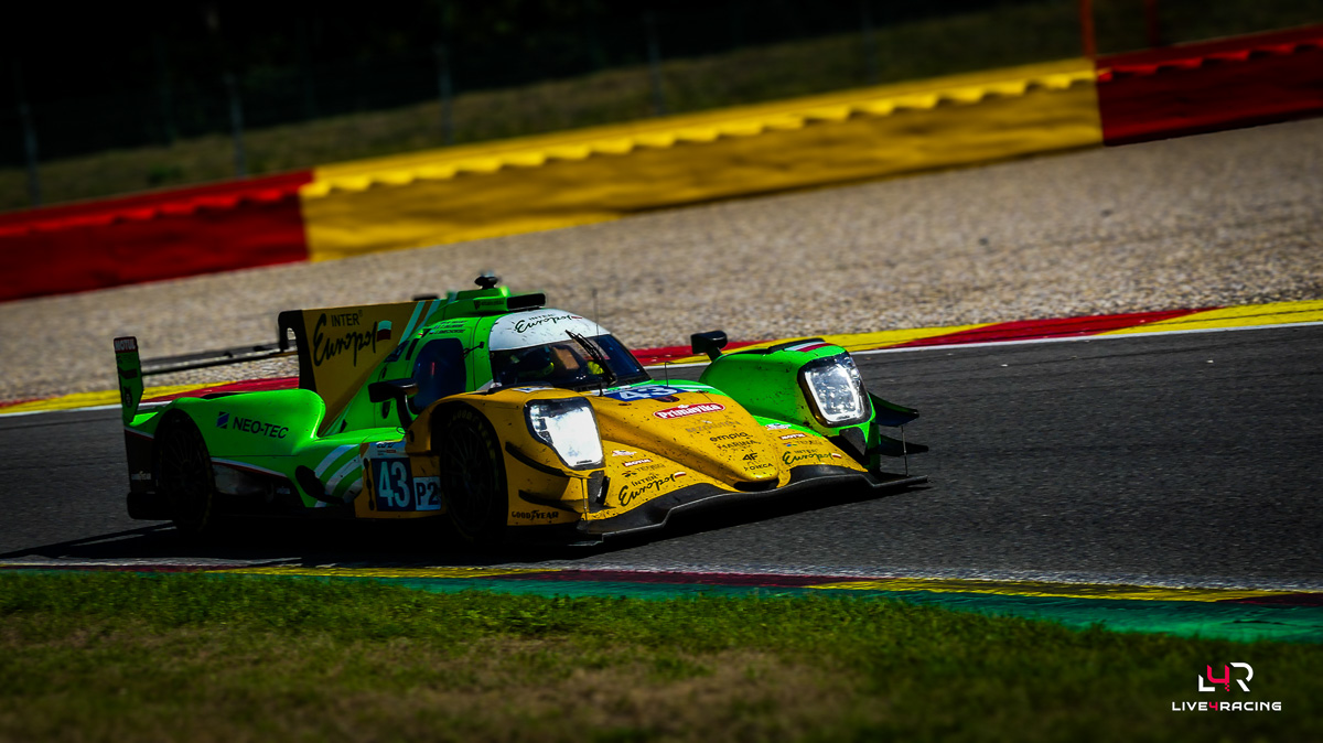 Tom Dillmann, Jakub Smiechowski and Nicholas Yelloly driving an ORECA 07 at 4 hours of Spa Francorchamps 2026.