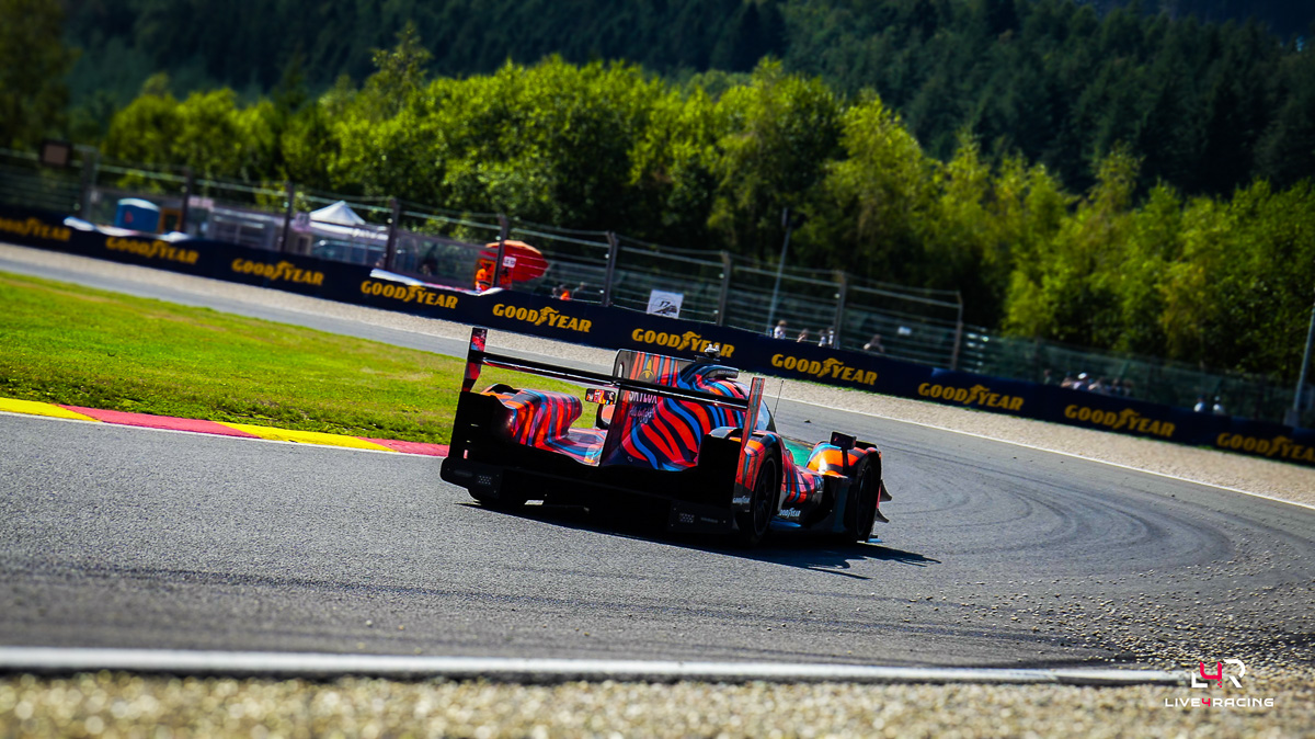 Wyatt Brichacek, Romain Favre et Antti Rammo au volant d’une Ligier JS P325 lors de l’épreuve 4 hours of Spa Francorchamps 2026.