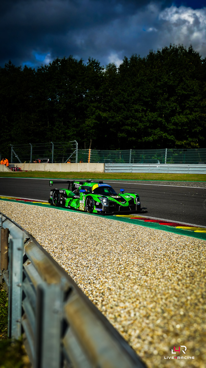 Sebastian Bach and Lucas Fecury driving a Ligier JS P325 at 4 hours of Spa Francorchamps 2026.