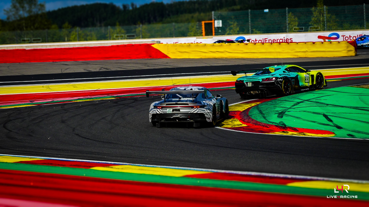 Corvette Z06 LMGT3.R of TF Sport at 4 hours of Spa Francorchamps 2026.