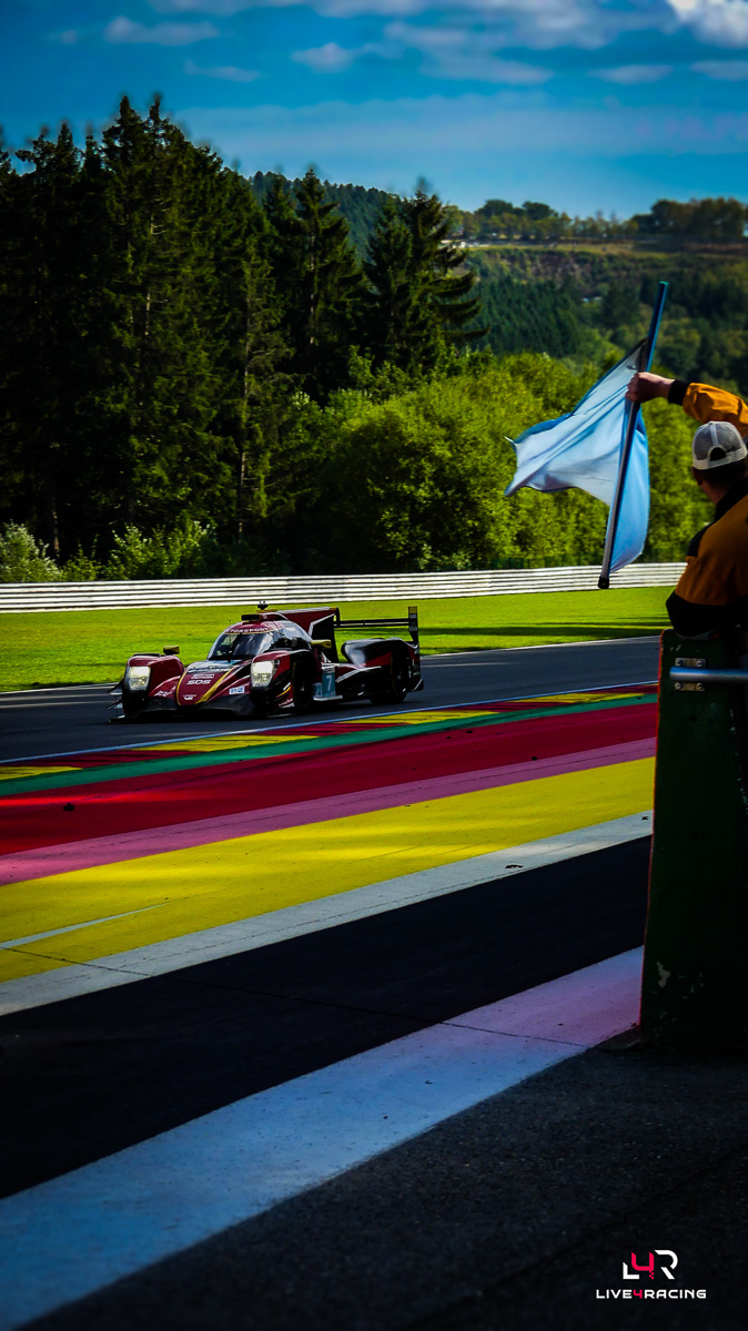 Cem Bölükbaşı, Lorenzo Fluxa and Jens Reno Møller driving an ORECA 07 at 4 hours of Spa Francorchamps 2026.