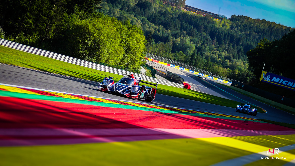 Oliver Jarvis, Marino Sato et Daniel Schneider au volant d’une ORECA 07 lors de l’épreuve 4 hours of Spa Francorchamps 2026.