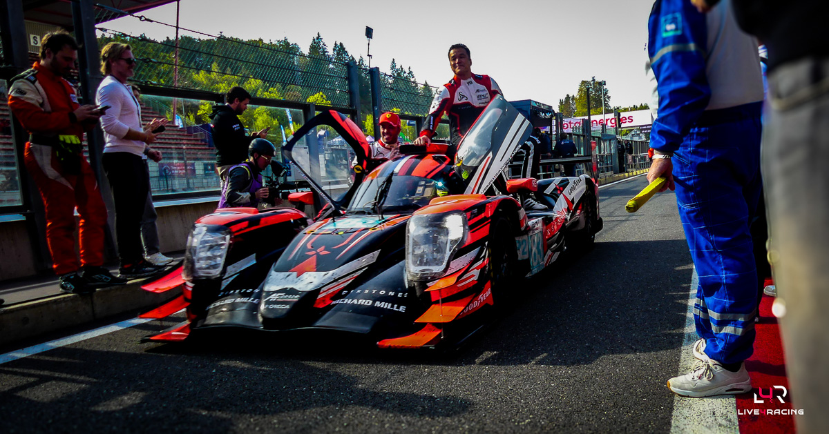 Antonio Fuoco, François Perrodo and Matthieu Vaxivière driving an ORECA 07 at 4 hours of Spa Francorchamps 2026.