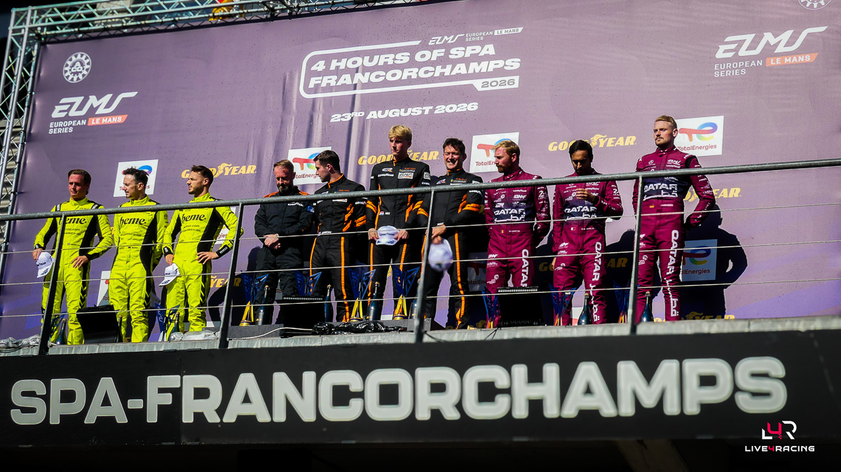 4 hours of Spa Francorchamps 2026.