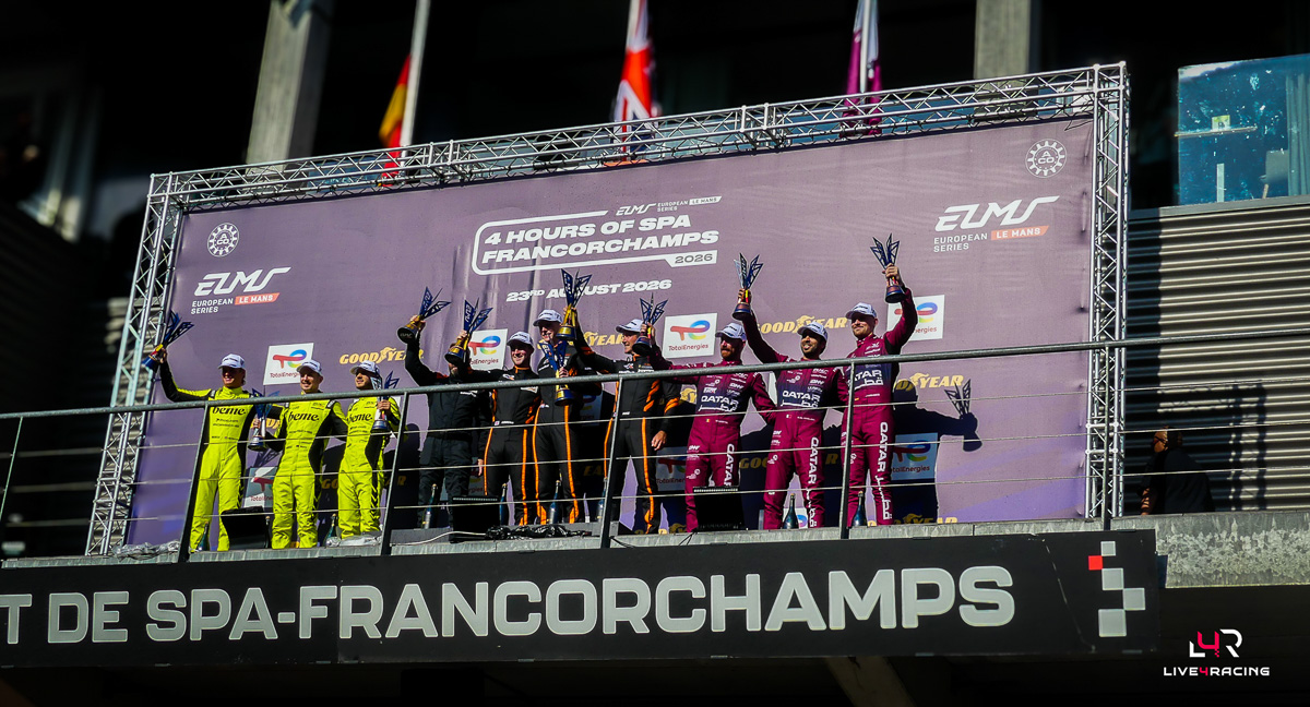 4 hours of Spa Francorchamps 2026.