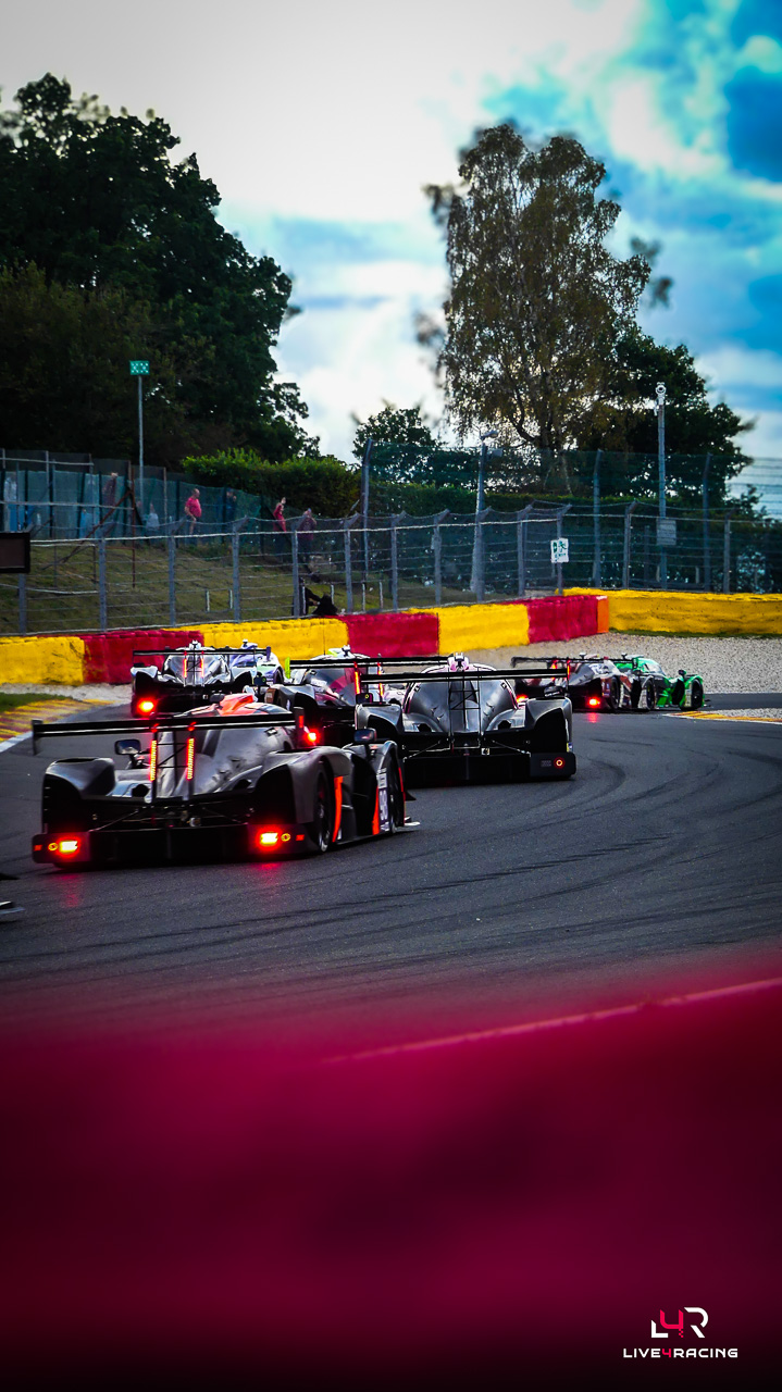Eric De Doncker and Gillian Henrion driving a Ligier JS P325 at 4 hours of Spa Francorchamps 2026.