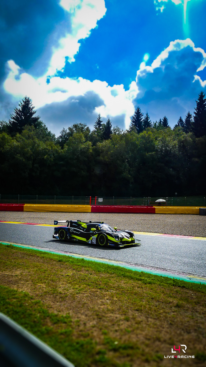 Emil Hellberg and Linus Hellberg driving a Ligier JS P325 at 4 hours of Spa Francorchamps 2026.
