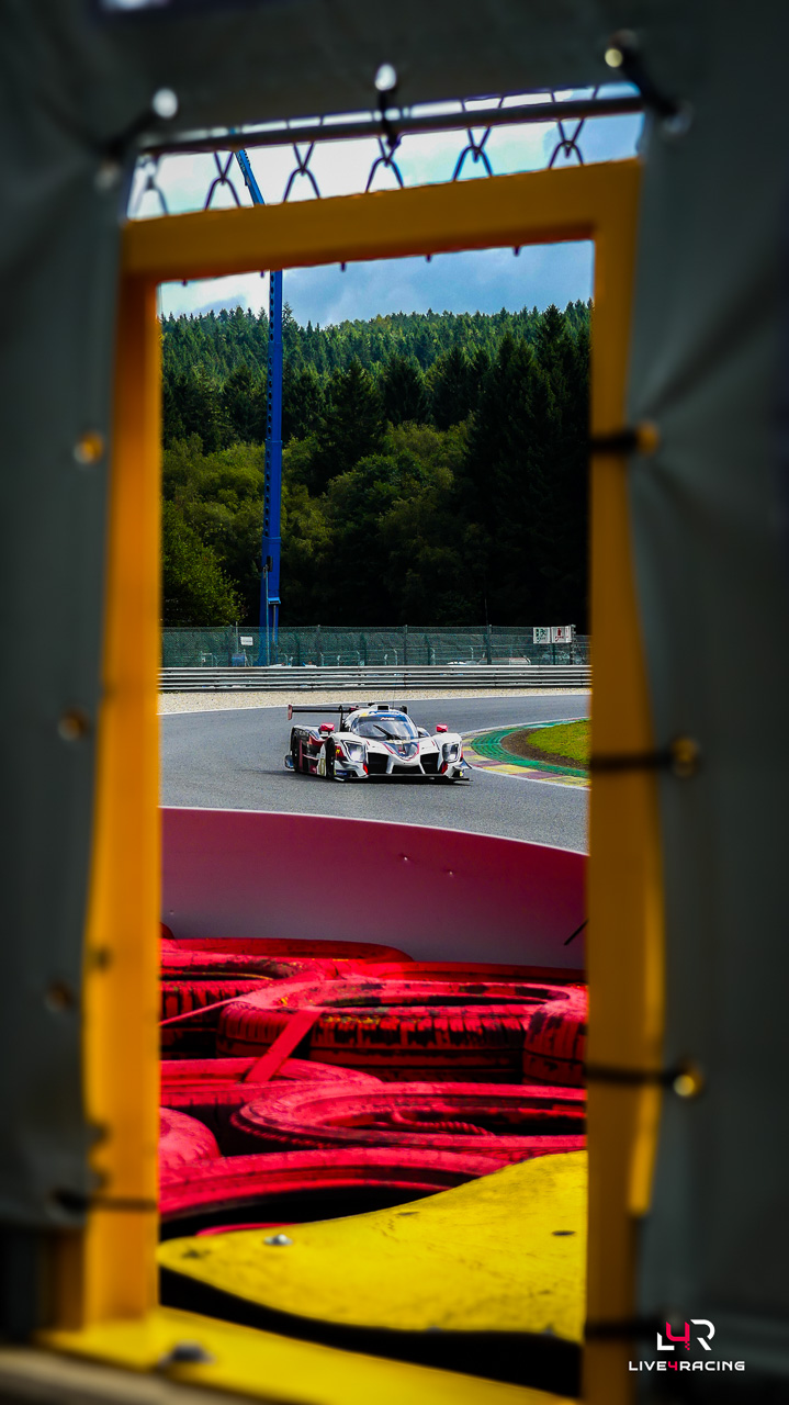 Mikkel Kristensen Illan and Arthur Pavie driving a Ligier JS P325 at 4 hours of Spa Francorchamps 2026.