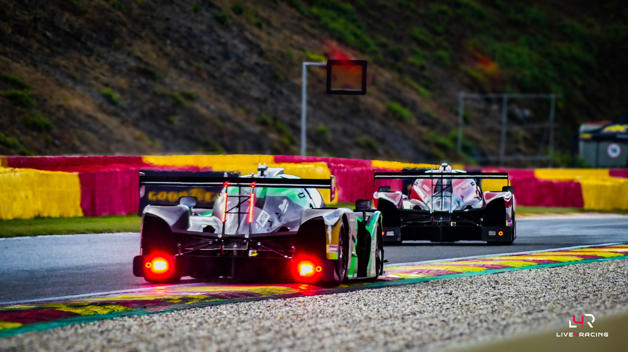 Sebastian Bach and Lucas Fecury driving a Ligier JS P325 at 4 hours of Spa Francorchamps 2026.