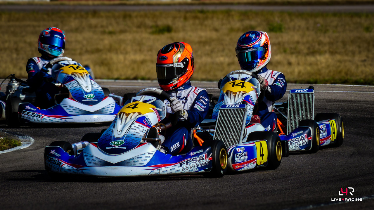 Nino Moulin driving an Exprit Noesis MY15 at Trophée des Champions Anneville 2026.