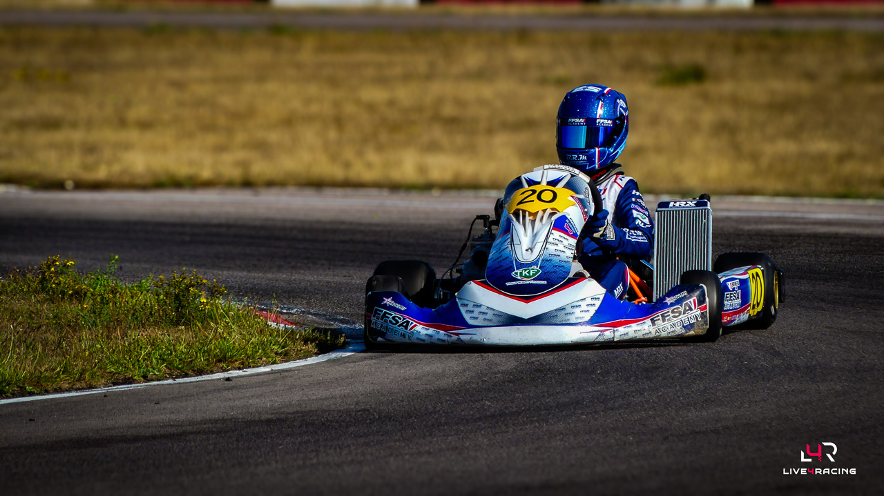 Luis Bruneau driving an Exprit Noesis MY15 at Trophée des Champions Anneville 2026.