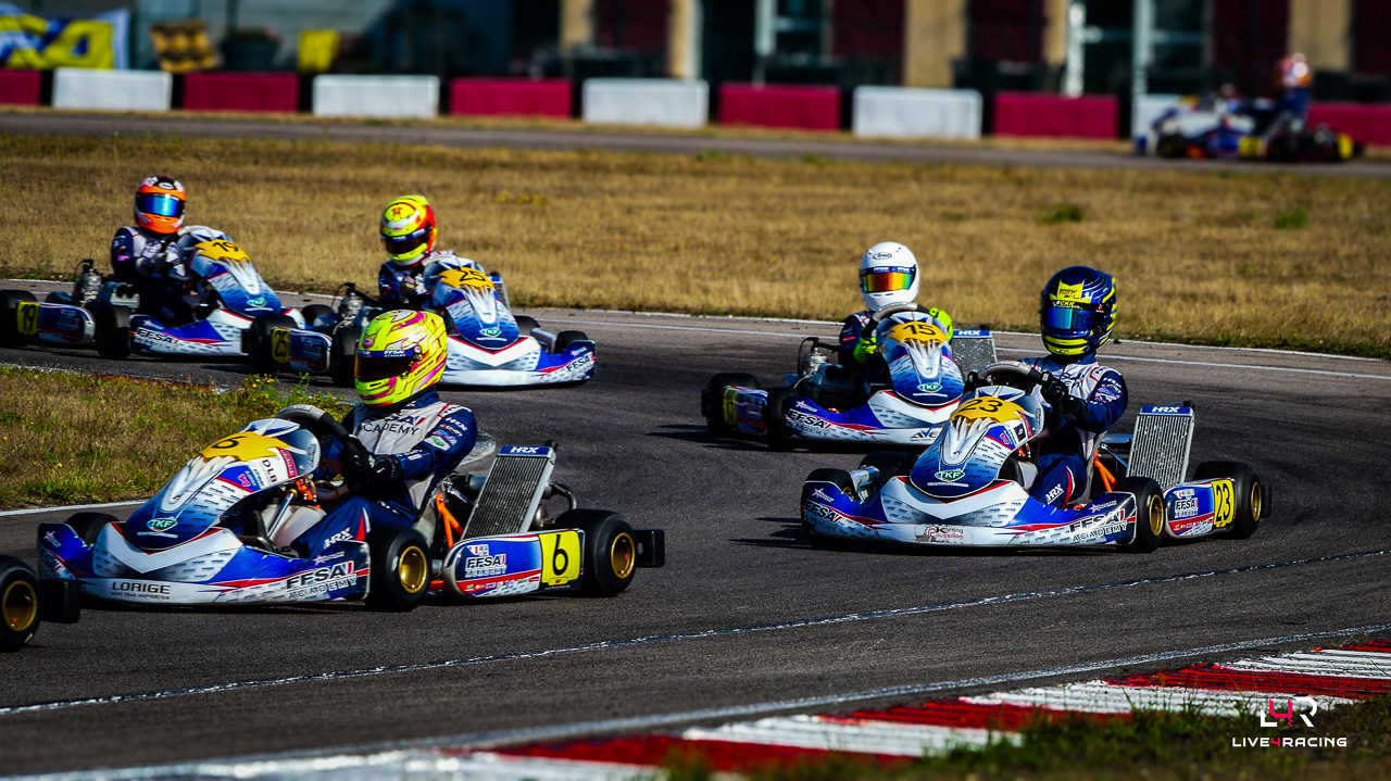 Exprit Noesis MY15 of FFSA Academy Karting at Trophée des Champions Anneville 2026.