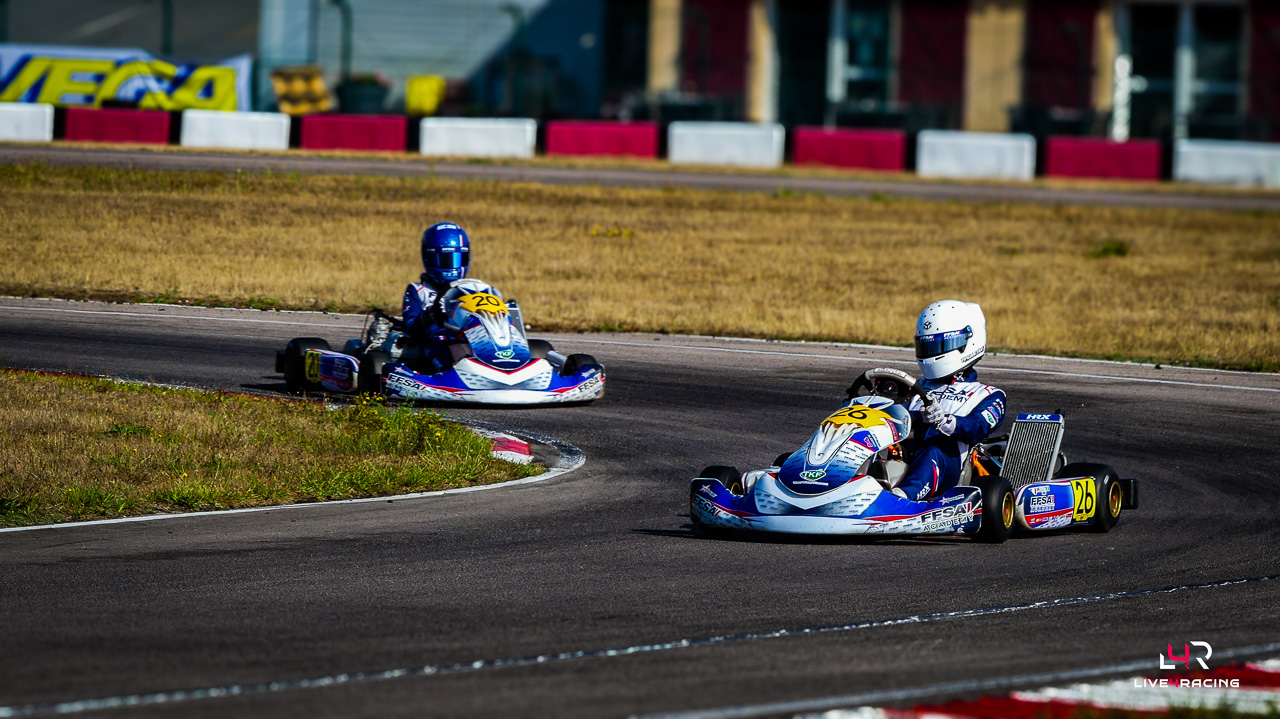 Yanis Pelletier driving an Exprit Noesis MY15 at Trophée des Champions Anneville 2026.