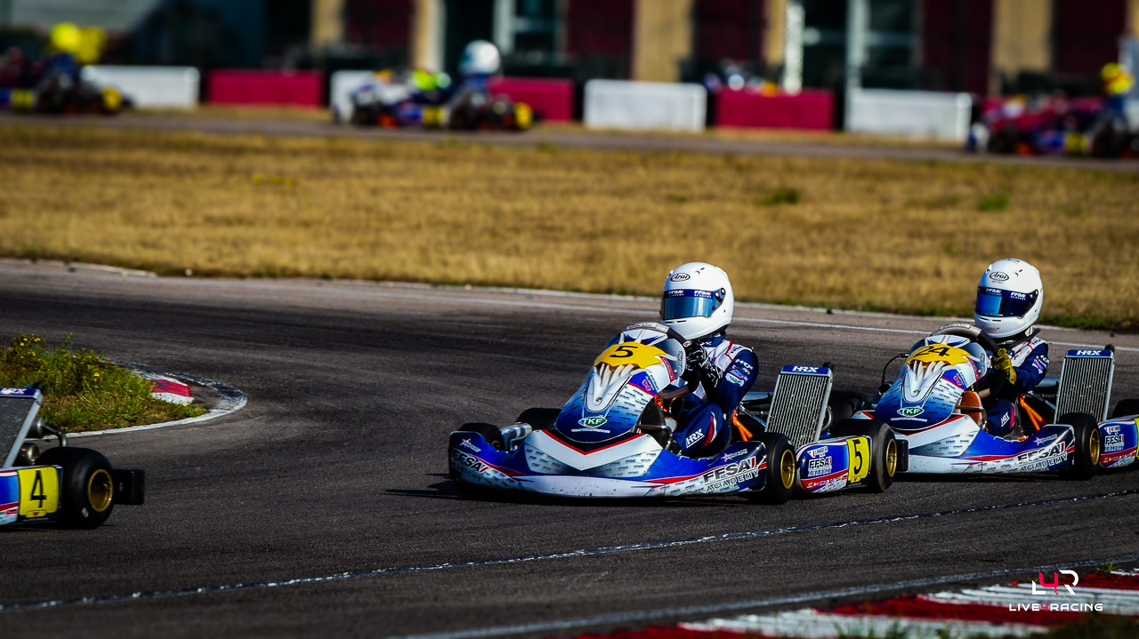 Ayrton Lamarche driving an Exprit Noesis MY15 at Trophée des Champions Anneville 2026.