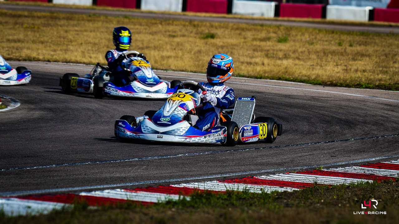 Saad Deresnes au volant d’une Exprit Noesis MY15 lors de l’épreuve Trophée des Champions Anneville 2026.