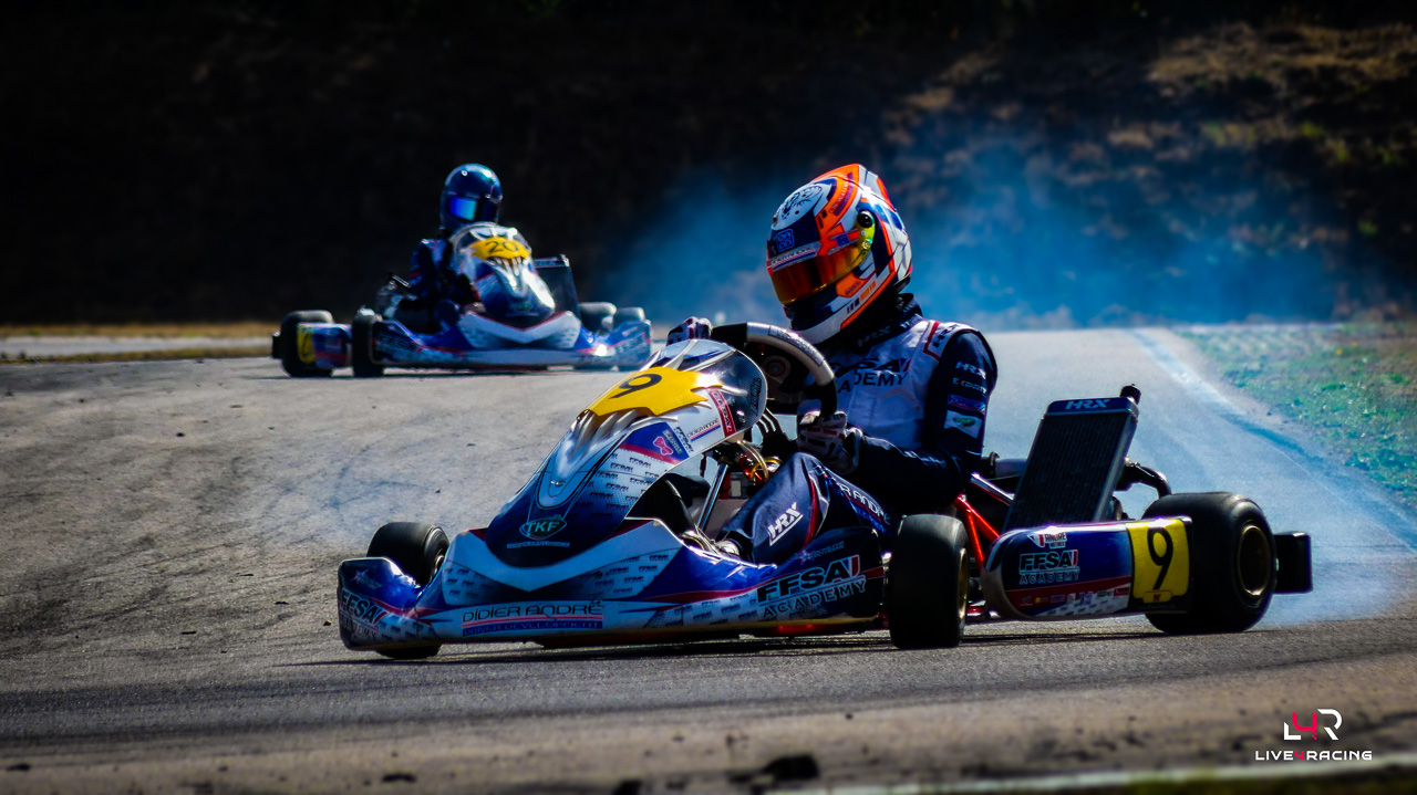 Mathieu André au volant d’une Exprit Noesis MY15 lors de l’épreuve Trophée des Champions Anneville 2026.