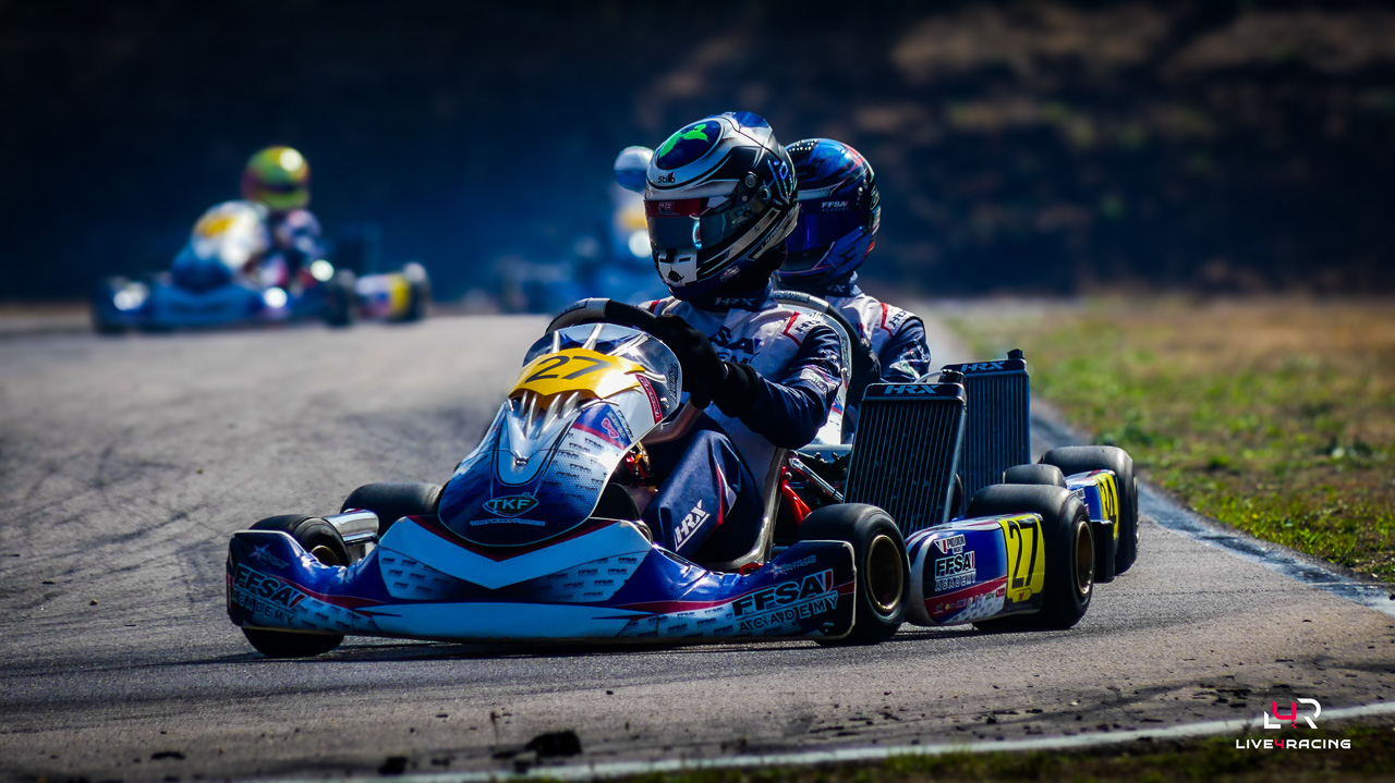 Hugues Piquion driving an Exprit Noesis MY15 at Trophée des Champions Anneville 2026.