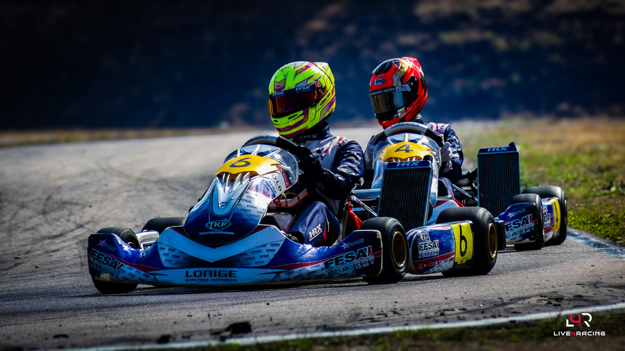 Léonie Her driving an Exprit Noesis MY15 at Trophée des Champions Anneville 2026.