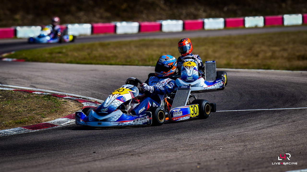 Saad Deresnes driving an Exprit Noesis MY15 at Trophée des Champions Anneville 2026.