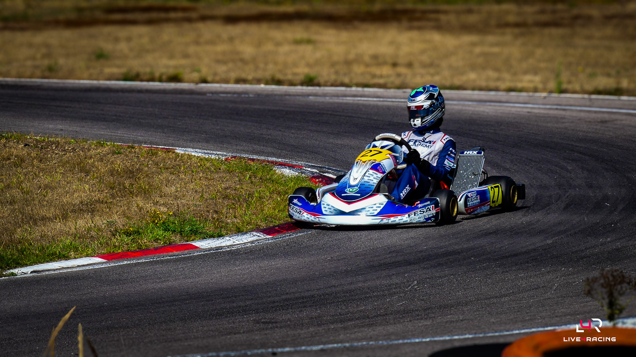 Hugues Piquion driving an Exprit Noesis MY15 at Trophée des Champions Anneville 2026.