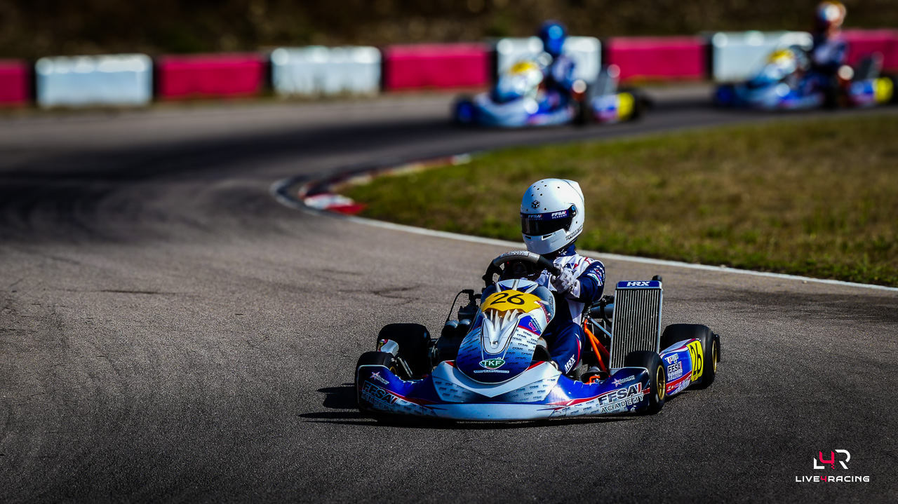Yanis Pelletier driving an Exprit Noesis MY15 at Trophée des Champions Anneville 2026.